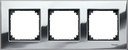Schneider Electric Merten M-Elegance MTN403339 Рамка 3-постовая (универсальная, хром)