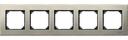 Schneider Electric Merten M-Elegance MTN403505 Рамка 5-постовая (универсальная, титан)