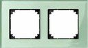 Schneider Electric Merten M-Elegance MTN404204 Рамка 2-постовая (универсальная, изумруд)