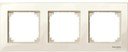 Schneider Electric Merten M-Plan MTN515344 Рамка 3-постовая (универсальная, бежевый)