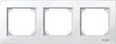 Schneider Electric Merten M-Plan MTN515319 Рамка 3-постовая (универсальная, полярно-белый)