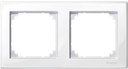 Schneider Electric Merten M-Smart MTN478219 Рамка 2-постовая (универсальная, полярно-белый)