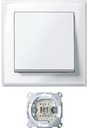 Schneider Electric Merten M-Smart MTN3341-1419 Выключатель одноклавишный (в сборе, скрытая установка, полярно-белый)