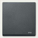 Schneider Electric System M MTN433014 Клавиша одиночная (IP44, антрацит)