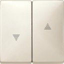 Schneider Electric Merten Artec/Antique MTN411544 Клавиша для жалюзи двойная (бежевая)