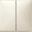 Schneider Electric Merten Artec/Antique MTN412544 Клавиша выключателя двойная (бежевая)