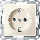 Schneider Electric Merten System M MTN2301-0344 Розетка с заземляющим контактом (16 А, под рамку, скрытая установка, бежевая)