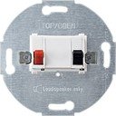 Schneider Electric System M MTN466919 Розетка аудио (Audio, под рамку, скрытая установка, полярно-белая)