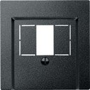 Schneider Electric System M MTN297914 Крышка розетки информационной (Audio/USB, антрацит)