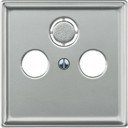 Schneider Electric Merten Artec/Antique MTN294146 Крышка розетки телевизионной (TV+Radio+SAT, стальная)