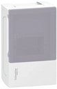Schneider Electric MIP12104 MINI PRAGMA ЩИТ НАВЕСНОЙ С БЕЛОЙ ДВ. 1РЯД/4МОД,IP40,IK07,50А,2 клеммы,Италия