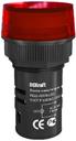 Лампа комм. ADDS ?22 мм LED кр. 24В AC/DC ЛK-22
