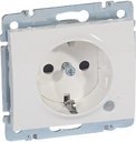 Legrand Galea Life 771048 Розетка с заземляющим контактом (16 А, под рамку, шторки, скрытая установка, белая)