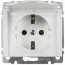 Legrand Galea Life 771064 Розетка с заземляющим контактом (16 А, под рамку, шторки, крышка, скрытая установка, white)