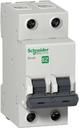 Schneider Electric Easy9 EZ9F34263 Автоматический выключатель двухполюсный 63А (4.5 кА, C)