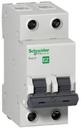 Schneider Electric Easy9 EZ9F14206 Автоматический выключатель двухполюсный 6А (4.5 кА, B)