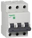 Schneider Electric Easy9 EZ9F14306 Автоматический выключатель трехполюсный 6А (4.5 кА, B)