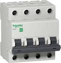 Schneider Electric Easy9 EZ9F34406 Автоматический выключатель четырехполюсный 6А (4.5 кА, C)