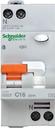 Schneider Electric АД63 11473 Автоматический выключатель дифференциального тока однополюсный+N 16А (тип AC, 4.5 кА)