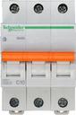 Schneider Electric Домовой 11222 Автоматический выключатель трехполюсный 10А (4.5 кА, C)