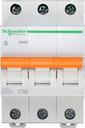 Schneider Electric Домовой 11223 Автоматический выключатель трехполюсный 16А (4.5 кА, C)