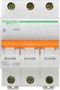 Schneider Electric Домовой 11224 Автоматический выключатель трехполюсный 20А (4.5 кА, C)