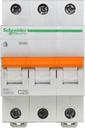 Schneider Electric Домовой 11225 Автоматический выключатель трехполюсный 25А (4.5 кА, C)