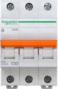 Schneider Electric Домовой 11226 Автоматический выключатель трехполюсный 32А (4.5 кА, C)