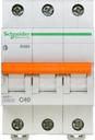 Schneider Electric Домовой 11227 Автоматический выключатель трехполюсный 40А (4.5 кА, C)