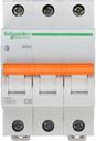 Schneider Electric Домовой 11221 Автоматический выключатель трехполюсный 6А (4.5 кА, C)