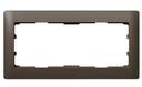 Legrand Galea Life 771910 Рамка 2-постовая (горизонтальная, без разделения, dark bronze)