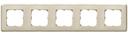 Legrand Cariva 773755 Рамка 5-постовая (слоновая кость)