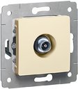 Legrand Cariva 695926 Розетка телевизионная (TV, под рамку, скрытая установка, звезда, 1.5 дБ, слоновая кость)