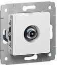 Legrand Cariva 695956 Розетка телевизионная (TV, под рамку, скрытая установка, звезда, 1.5 дБ, белый)