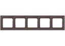 Legrand Valena 770005 Рамка 5-постовая (универсальная, модерн)