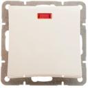 Schneider Electric WDE000213 ДУЭТ 1-клавишный ВЫКЛЮЧАТЕЛЬ с подсветкой, сх.1а, 10АХ, механизм, БЕЖЕВЫЙ