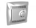 Schneider Electric Дуэт WDE000338 Термостат теплого пола с датчиком (10 А, в сборе, скрытая установка, серебристый)