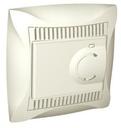 Schneider Electric Дуэт WDE000238 Термостат теплого пола с датчиком (10 А, в сборе, скрытая установка, бежевый)