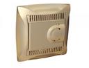 Schneider Electric Дуэт WDE000438 Термостат теплого пола с датчиком (10 А, в сборе, скрытая установка, шампань)