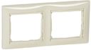 Legrand Valena 695632 Рамка 2-постовая (горизонтальная, слоновая кость)