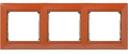 Legrand Valena 695758 Рамка 3-постовая (горизонтальная, терра)