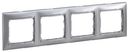 Legrand Valena DIY 694333 Рамка 4-постовая (универсальная, алюминий)