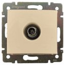 Legrand Valena DIY 695625 Розетка телевизионная (TV, под рамку, скрытая установка, проходная, слоновая кость)