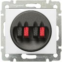 Legrand Valena DIY 694283 Розетка аудио (2хAudio, под рамку, скрытая установка, белая)