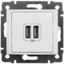 Legrand Valena DIY 694370 Розетка USB (2xUSB, под рамку, скрытая установка, белая)
