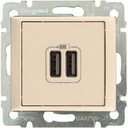 Legrand Valena DIY 694372 Розетка USB (2xUSB, под рамку, скрытая установка, слоновая кость)