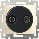 Legrand Valena DIY 695620 Розетка телевизионная (TV+R, под рамку, скрытая установка, слоновая кость)
