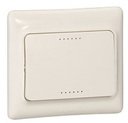 Legrand Kaptika 782131 Выключатель одноклавишный (10 А, в сборе, подсветка, скрытая установка, слоновая кость)