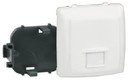 Legrand Oteo 086133 Розетка компьютерная (RJ45, под коробку, открытая установка, белая)