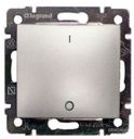 Legrand Valena 770204 Выключатель двухполюсный (16 А, под рамку, с/у, алюминий)